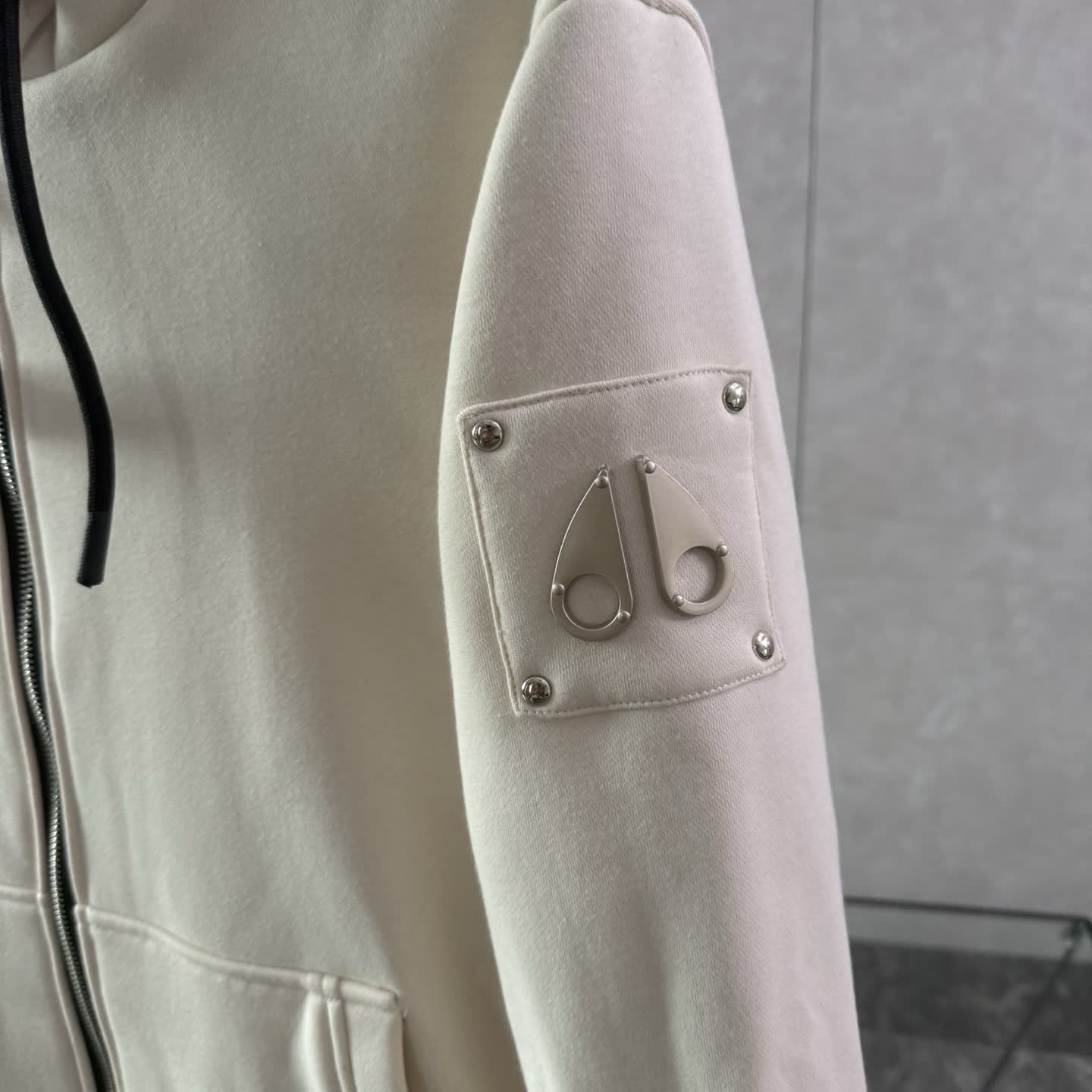 Moose Knuckles Hooded Zip Jacket
